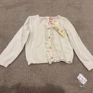 NWT Cream dress sweater for little one!
